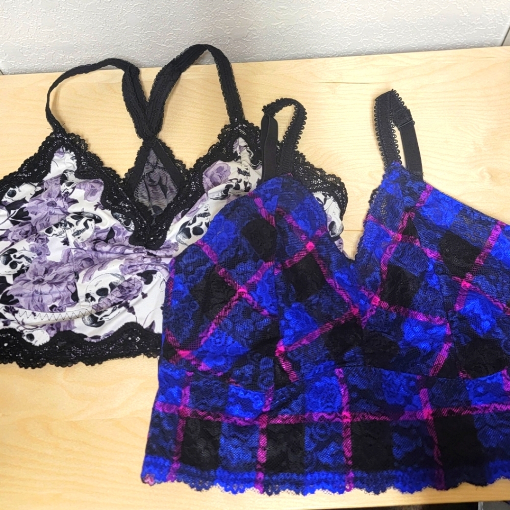Pair of Torrid Bralettes, Size 0